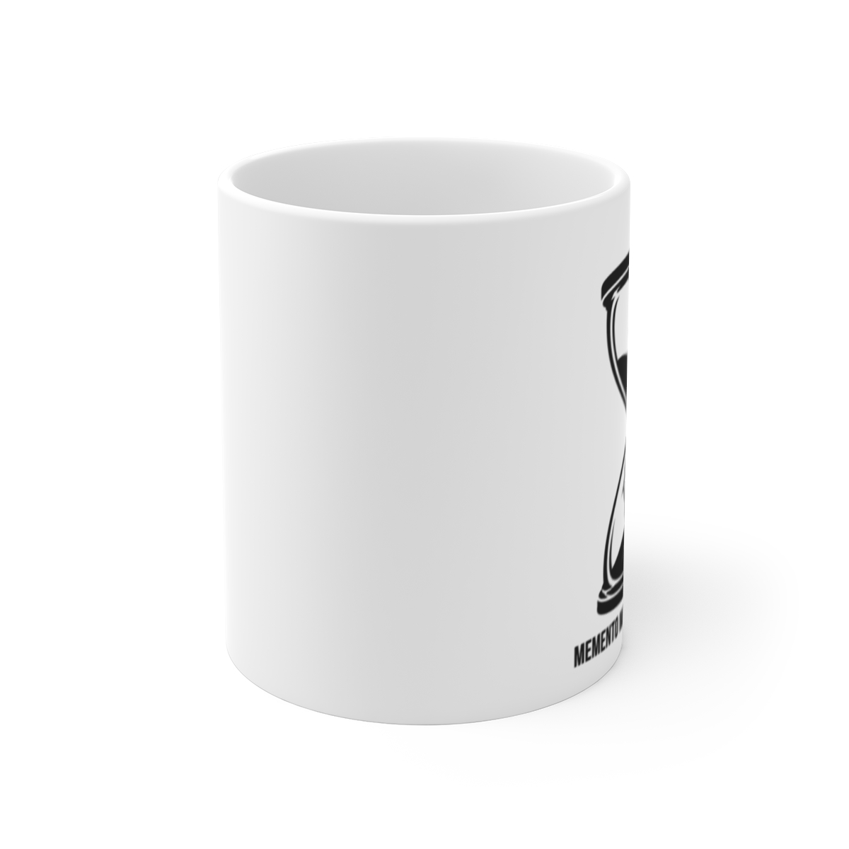Unus Annus "Memento Mori - Unus Annus" White Mug - alternate angle 1, merchandise
