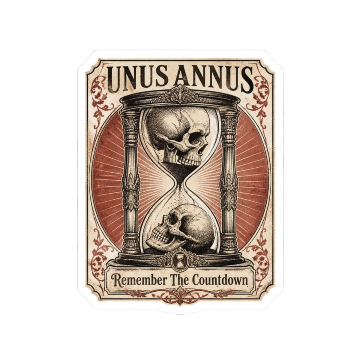 Unus Annus "Remember The Countdown" Sticker - Official Stickers merchandise